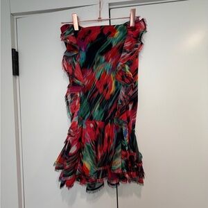 Jason Wu Multicolor Midi Skirt